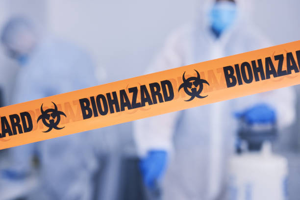 Professional Biohazard Cleanup technician working in Sullivan, OH